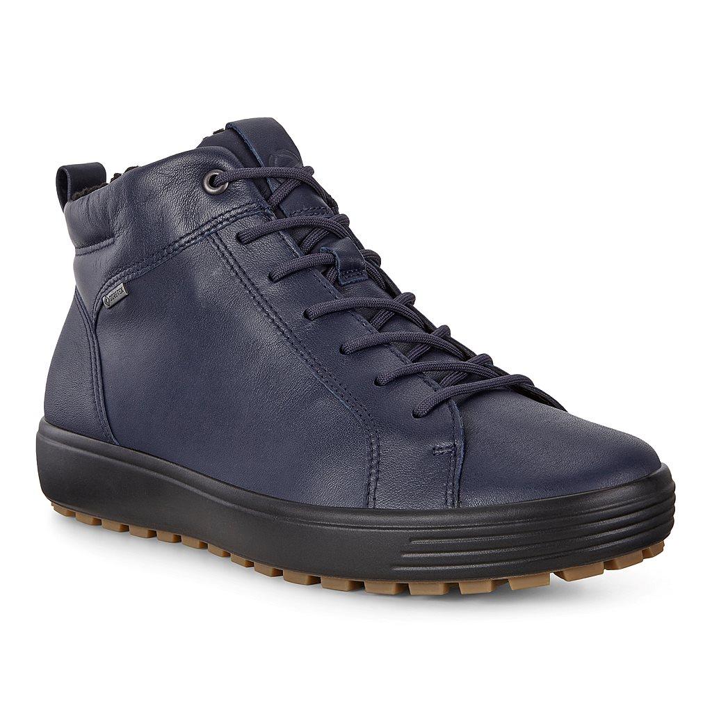 Gore-Tex Ecco Soft 7 Tred Homme Bleu 8267-HAWQI